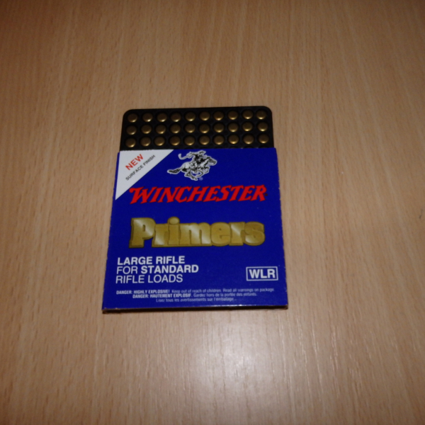 1000 Zündhütchen Winchester Large Rifle WLR – Bild 3