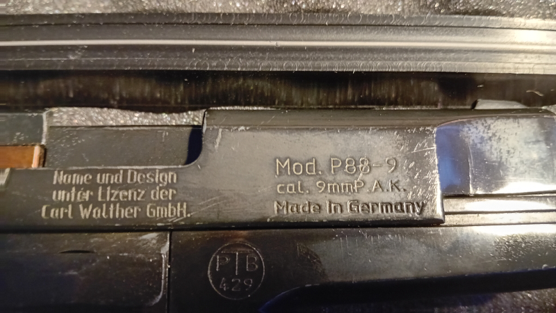 Umarex Walther P88-9 schwarz – immagine 4