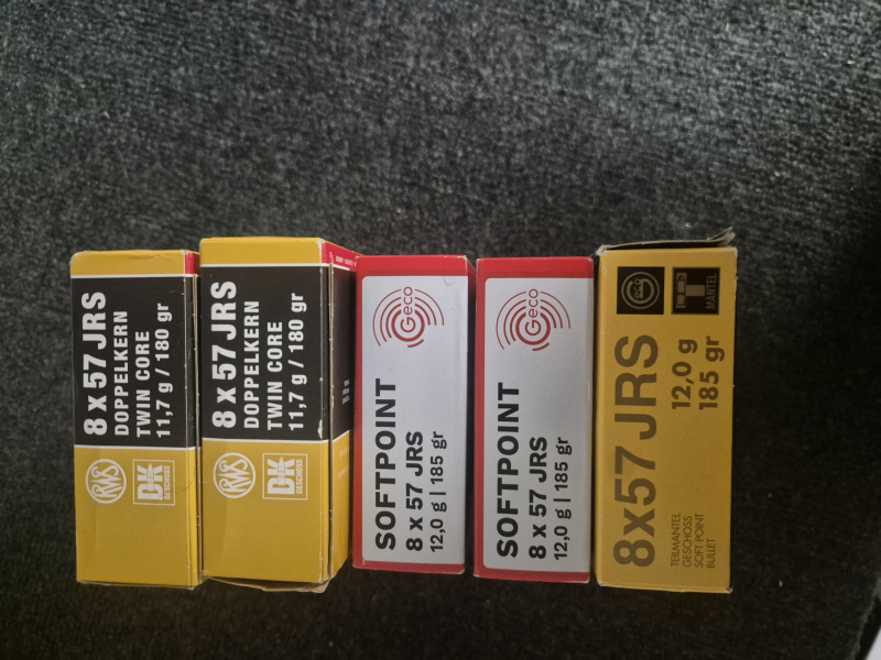 Munition 8x57irs RWS , Geco – billede 2