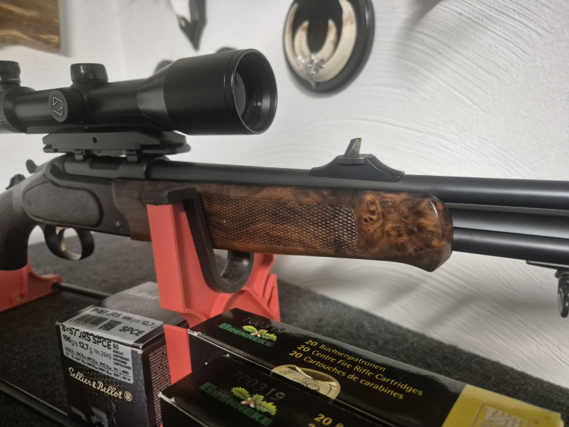 Exklusive Bockdppelbüchse Merkel 8x57 Irs inkl Zeiss Zielfernrohr und Munition – billede 5
