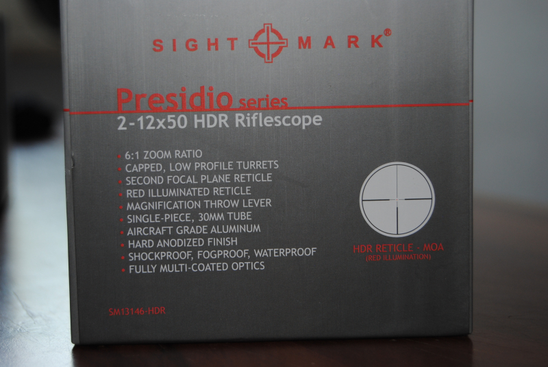 Zielfernrohr Sight Mark Presidio 2-12x50 HDR mit Rusan Montage – nuotrauka 3