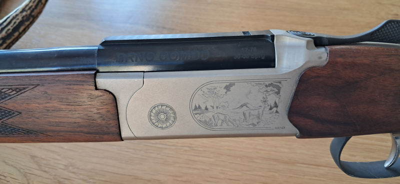 BRNO CZ Combo Bockbüchsflinte – Kaliber .30-06 Springfield / 12/76 kostenloser Versand – billede 4