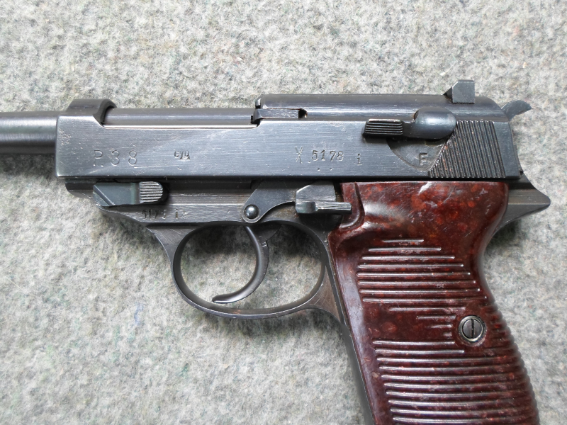 Walther P 38, cyq, WaA 88, 2.WK, ngl. – billede 4