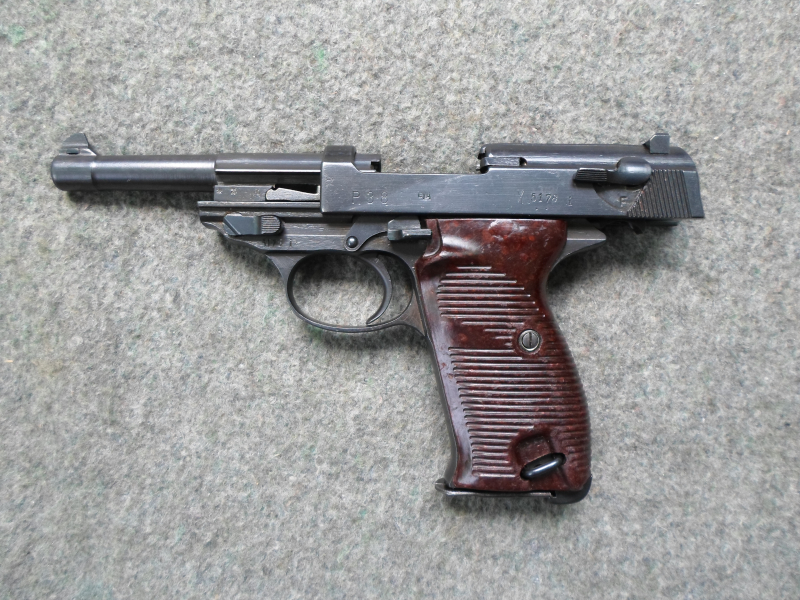 Walther P 38, cyq, WaA 88, 2.WK, ngl. – billede 3