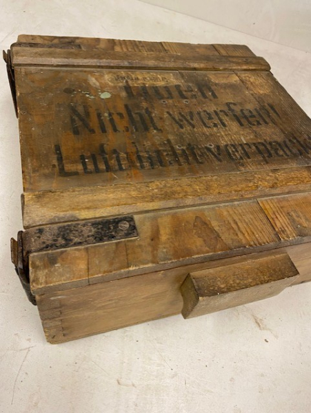 Infantrie Munition Mine Zünder Kiste WK1 No MG08 G98 K98 – Bild 4