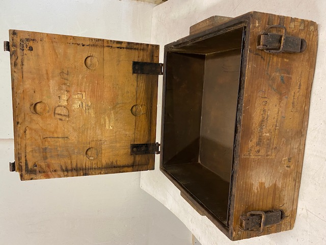 Infantrie Munition Mine Zünder Kiste WK1 No MG08 G98 K98 – Bild 3