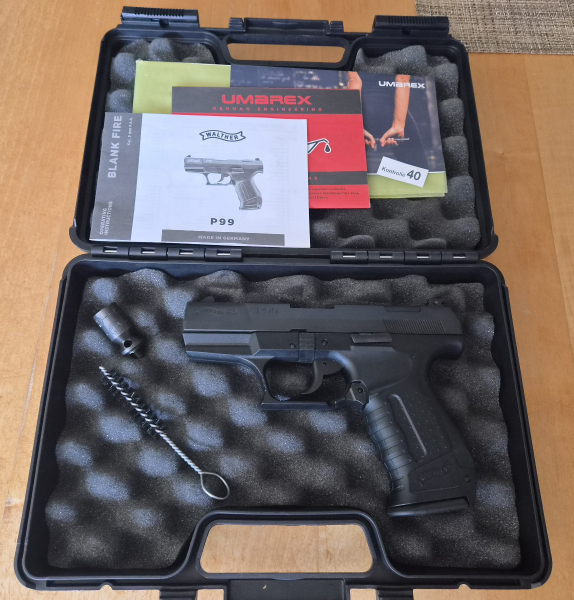 Walther P99 SV, Black, mit Stahlverschluss – Bild 2