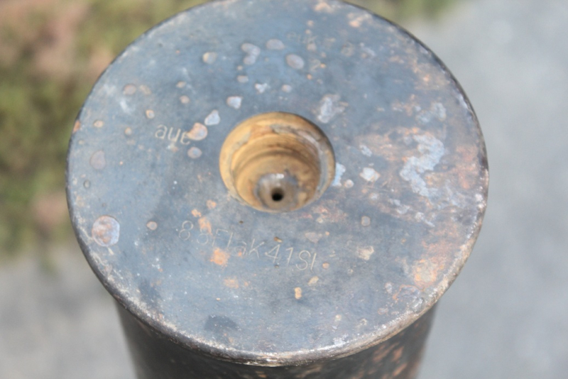 Flak 8.8 flak 41 stahl hülse ,markiert; aue 1944 waa – Bild 5