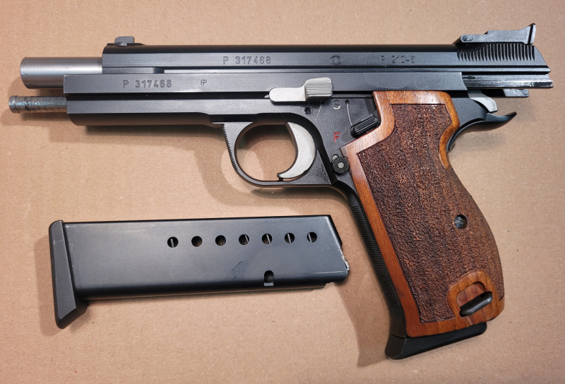 Original SIG 210-6 im Bestzustand aus Fertigung Hämmerli Tiengen – Bild 4