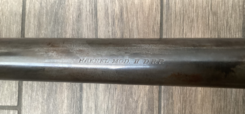 Haenel Vorkriegsmodell ll-DRP mit H/S Stempel – Bild 6