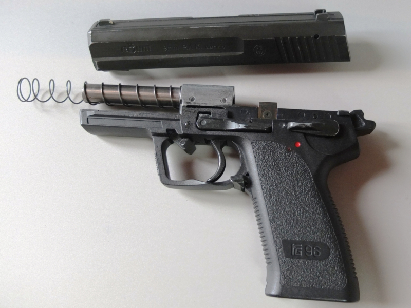 Röhm RG 96 Pistole – 9 mm P.A.K. – billede 5
