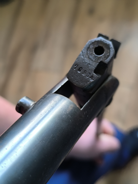 Sehr altes Luftgewehr Vorkriegszeit – afbeelding 3