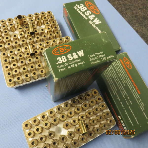 Hülsen .38 S&W ( nicht .38 Spezial) – billede 6