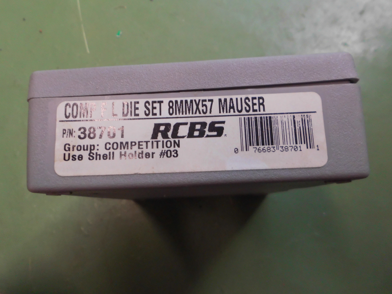 RCBS Competiton Match 8x57 Mauser Matrizensatz top – Bild 2