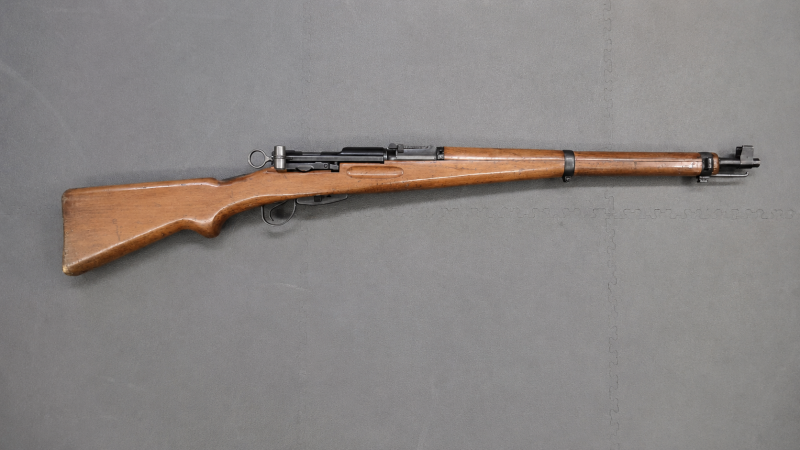 Schweizer K31 mit fest verbautem .22 lfb Einsteck-/Umbausystem – attēls 3