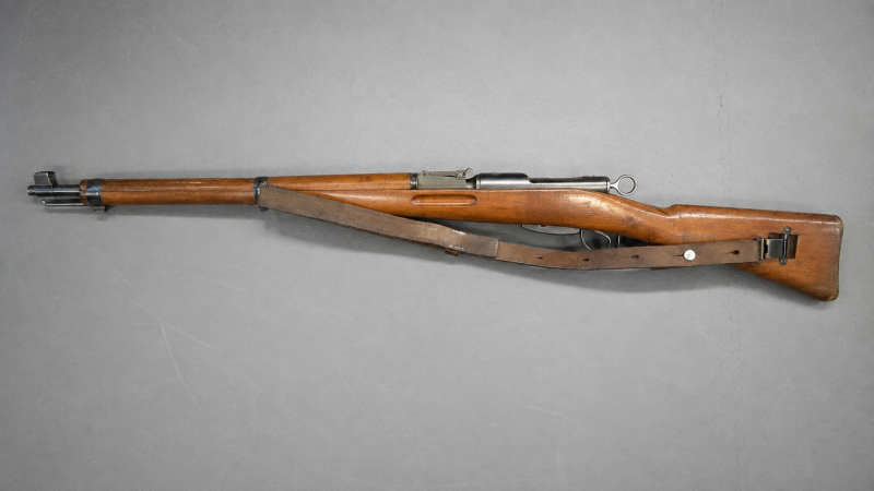 Schweizer K31 mit fest verbautem .22 lfb Einsteck-/Umbausystem – attēls 2