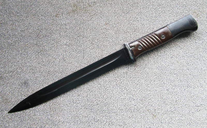 Bajonett Seitengewehr SG 84/98 für Karabiner 98k K98 Wehrmacht E.u.F. Hörster 1938 WaA K43 – zdjęcie 2