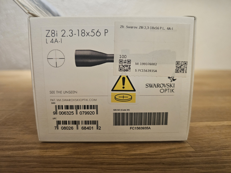 Swarovski Z8i 2,3-18x56 – nuotrauka 3