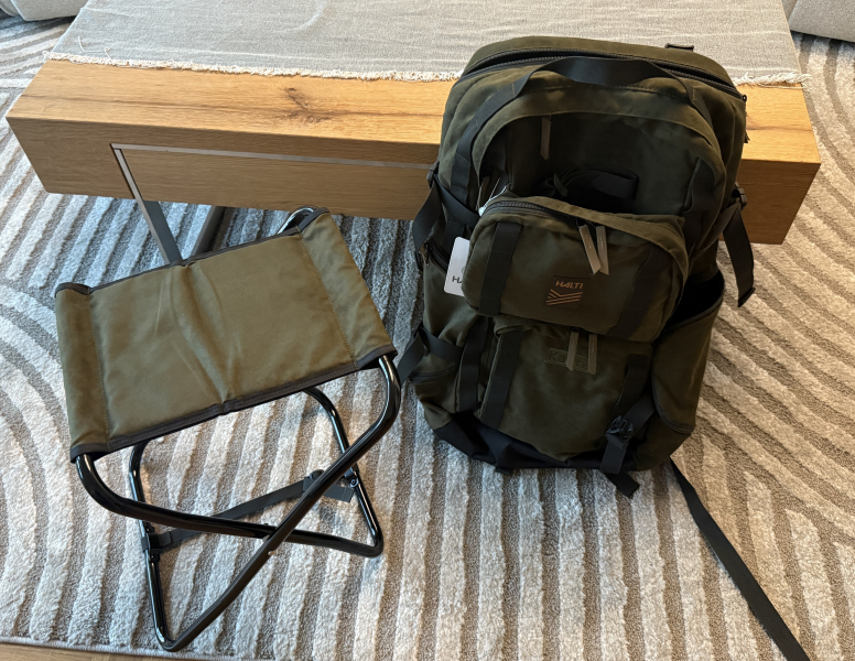 Halti Kauris Rucksack mit Hocker / 42l – Bild 2