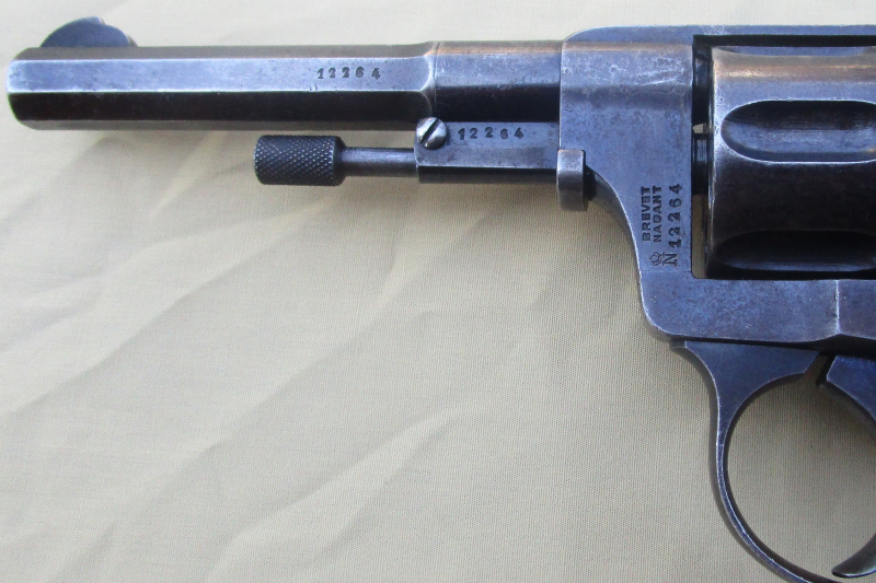 Nagant Revolver M1893 Norwegische Marine m/93 nummerngleich Kal.7,5mm – Bild 3