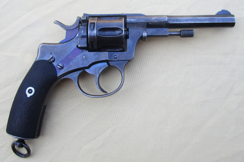 Nagant Revolver M1893 Norwegische Marine m/93 nummerngleich Kal.7,5mm – Bild 2