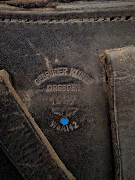P 08 Pasche 2WK Gebrüder Klinge Dresden 1937 – Bild 4