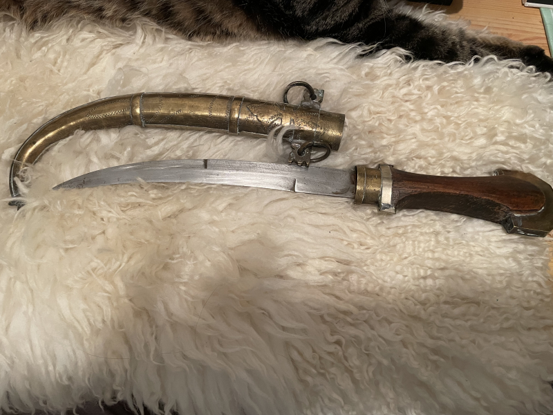 Prunkdolch Silber Messing – immagine 4