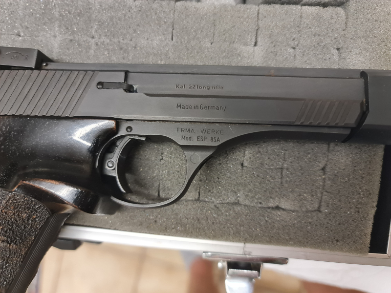 Erma ESP85-A Sportpistole – Bild 3