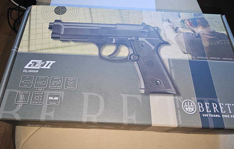 Beretta Elite II 4,5 mm BB Co2-Pistole – Bild 2