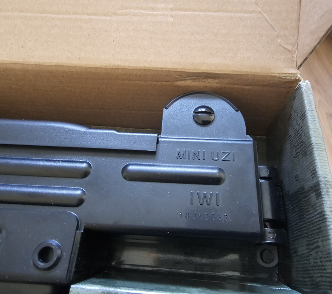 WI Mini UZI - 4,5 mm Stahl BB Co2 Blowback (P18) – Bild 3