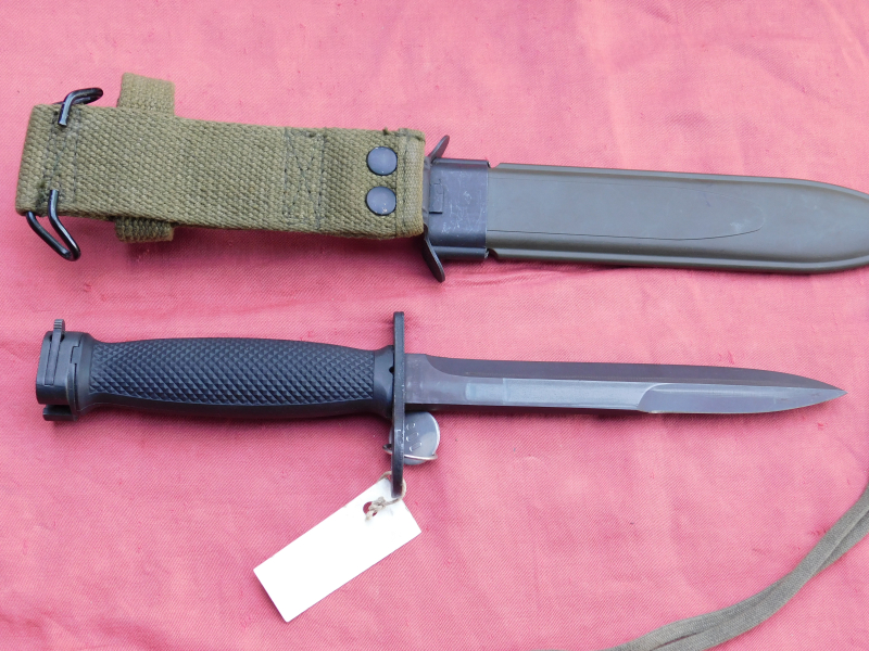 Bajonett mit Scheide, original US M8 AI für M 16 von Eickhorn Germany, neuwertig! – Bild 5