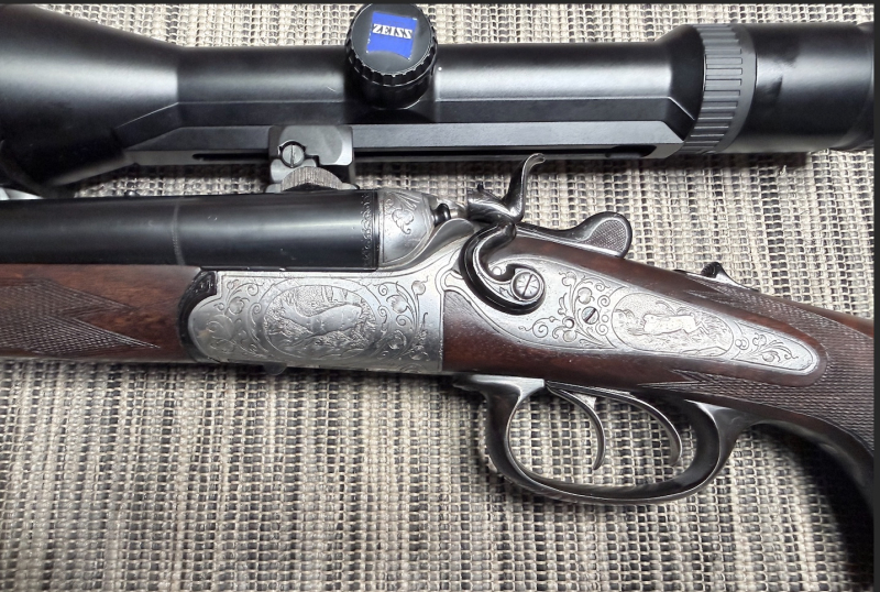 Sodia Hahn Drilling Luxus mit Zieloptik Zeiss – Bild 2