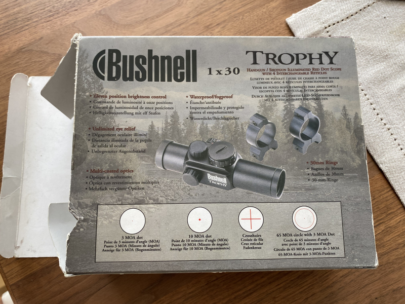 Bushnell 1x30 Rotpunktvisier – image 2