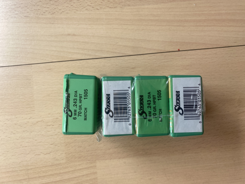 Sierra Matchking 6 mm 243 Dia. – bilde 2