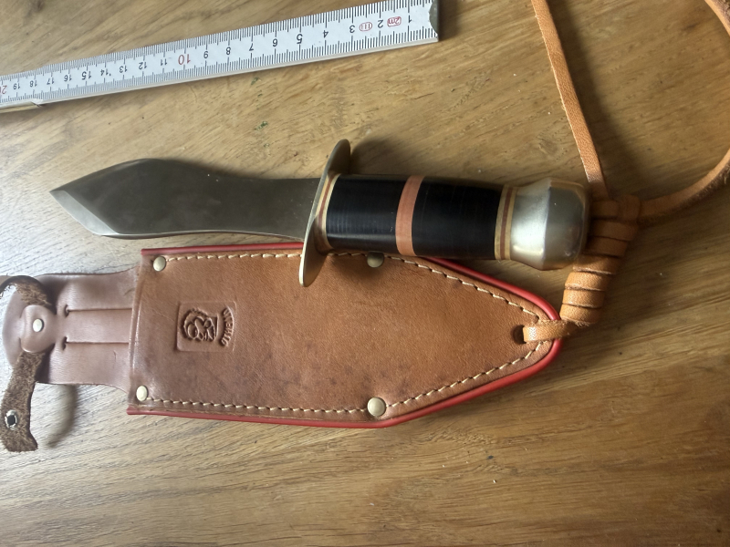 Wurfmesser ROT PUNKT- Vintage-Top! – Bild 5