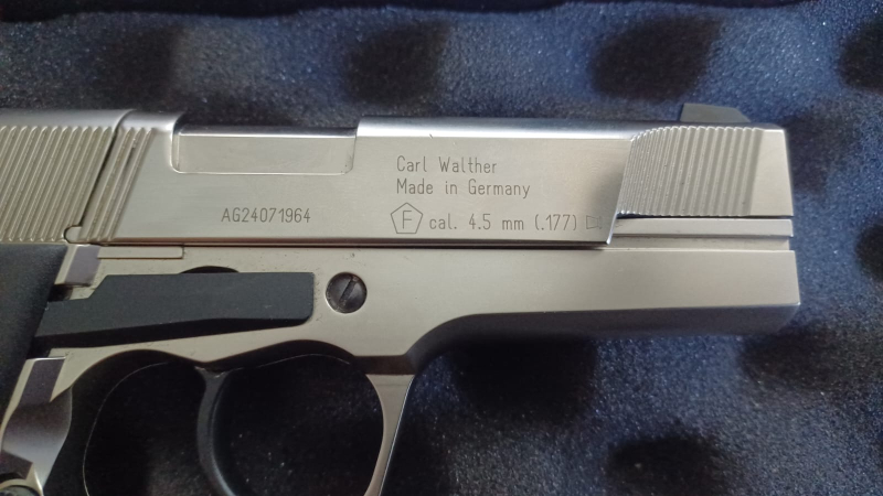 Walther CP88 Nickel 4,5mm Diabolo top Zustand – immagine 3
