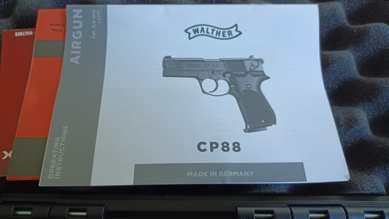 Walther CP88 Nickel 4,5mm Diabolo top Zustand – immagine 4