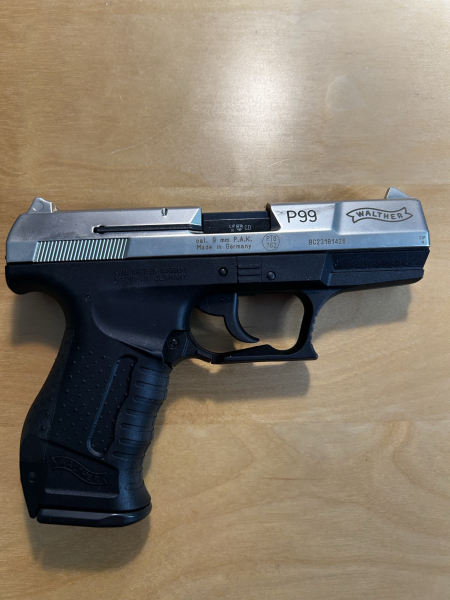 Walther P99 Nickel Schreckschuss 2023 – Bild 2