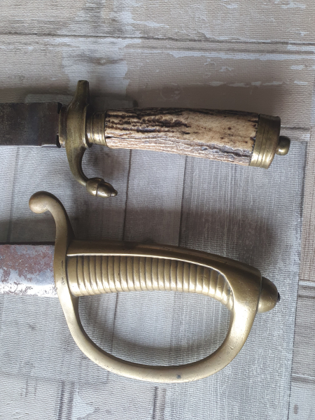 Säbel Briquet und Hirschfänger – Bild 3