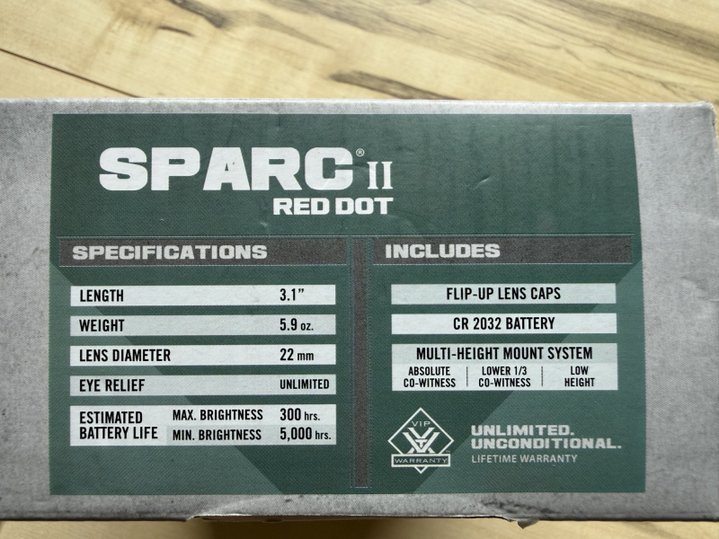 VORTEX SPARC II RED DOT – снимка 2