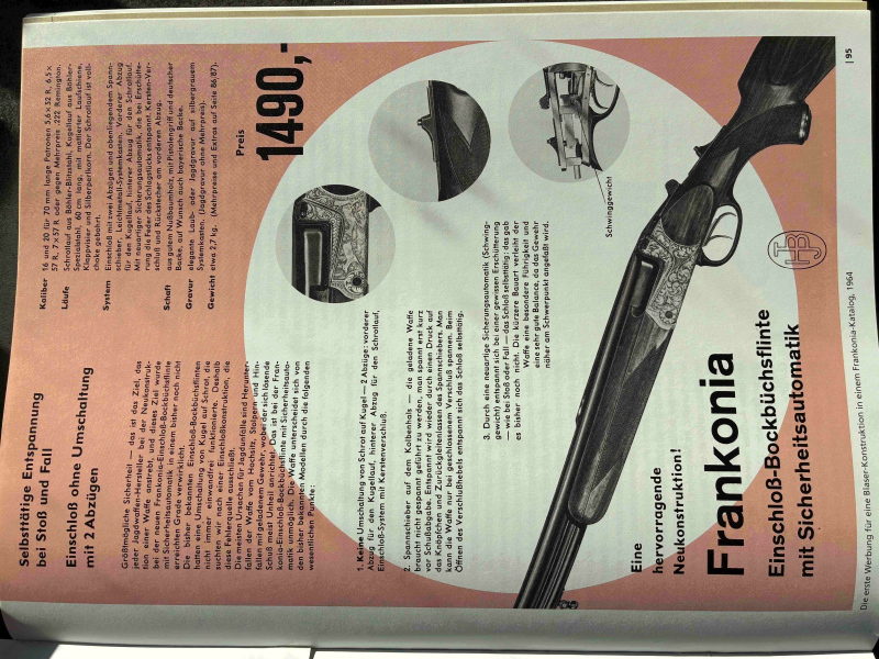 BBF (Blaser/Frankonia), 7x57R, mit Zeiss 2,5-10x50 – Bild 6