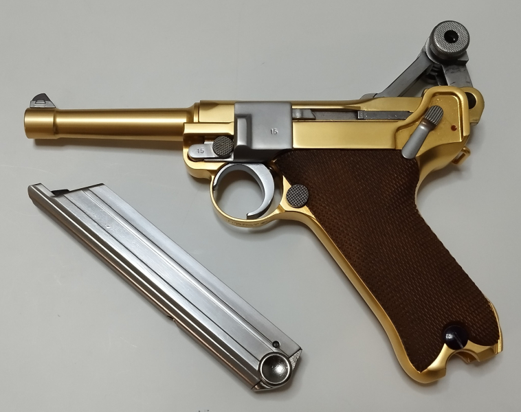 WE P08 GBB gold/silber – Bild 2