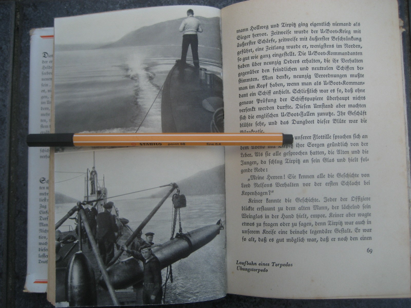 Marine / U-Boot, "M. Valentiner, U38 Wikingerfahrten" 1934 – billede 3