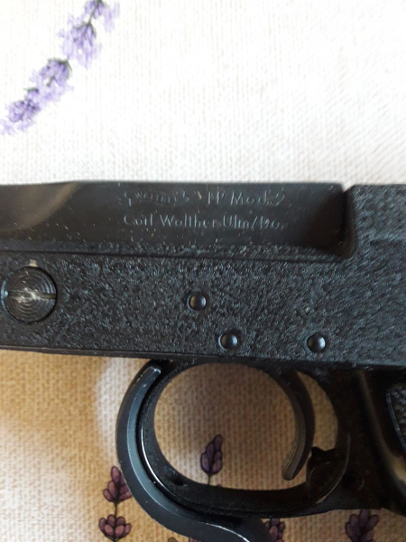 Walther Luftpistole LP 2 - DEFEKT - – Bild 3