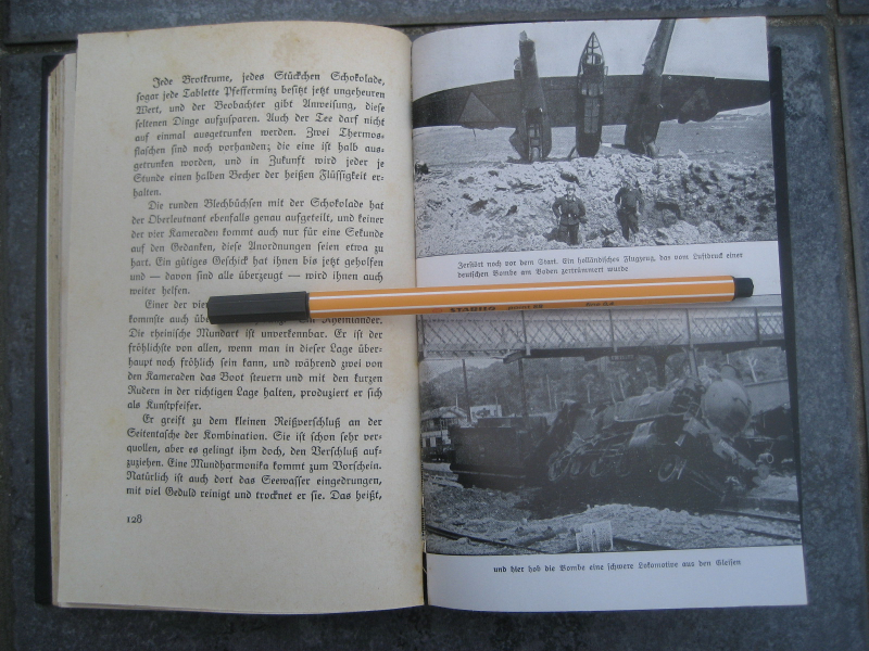 "Flieger Ritter Helden von B. Wundshammer" Bertelsmann 1942, viele Fotos, – Bild 3