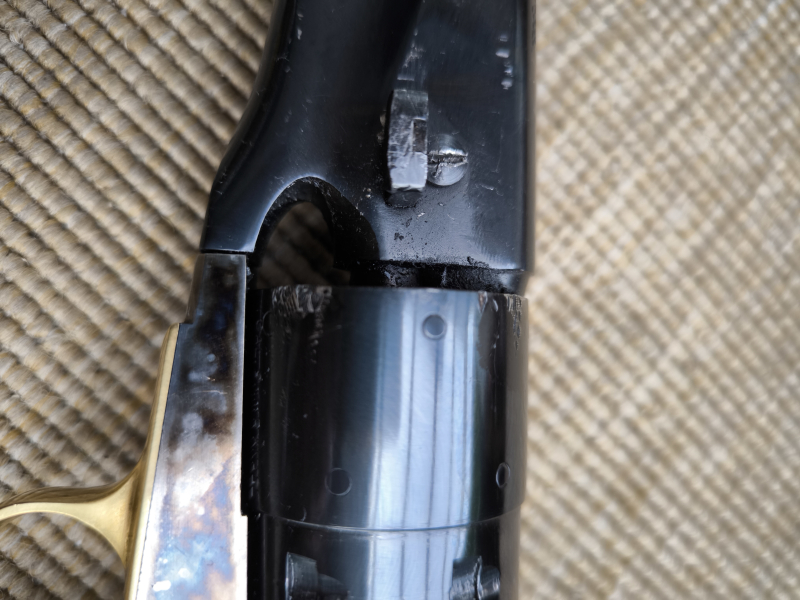 Sammlerwaffe: schöner alter Westenrevolver – Bild 5