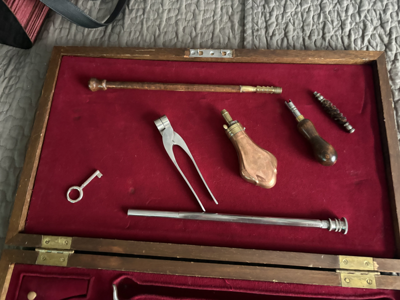 PAAR DUELLPISTOLEN MIT PERKUSSIONSSCHLOSS, – pilt 2