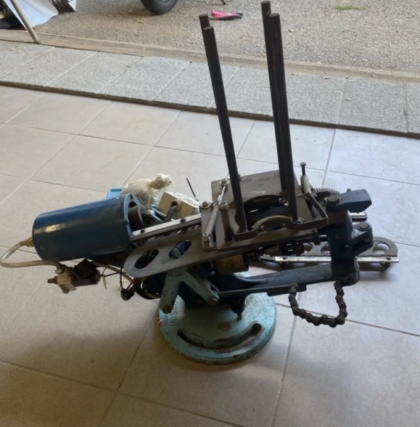 Rossini Wurfmaschine (Wurfscheiben) komplett – slika 2