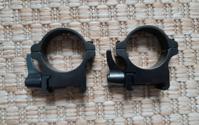 Rusan Stahl Picatinny Ringe 30mm Aufkippmontage – Bild 2