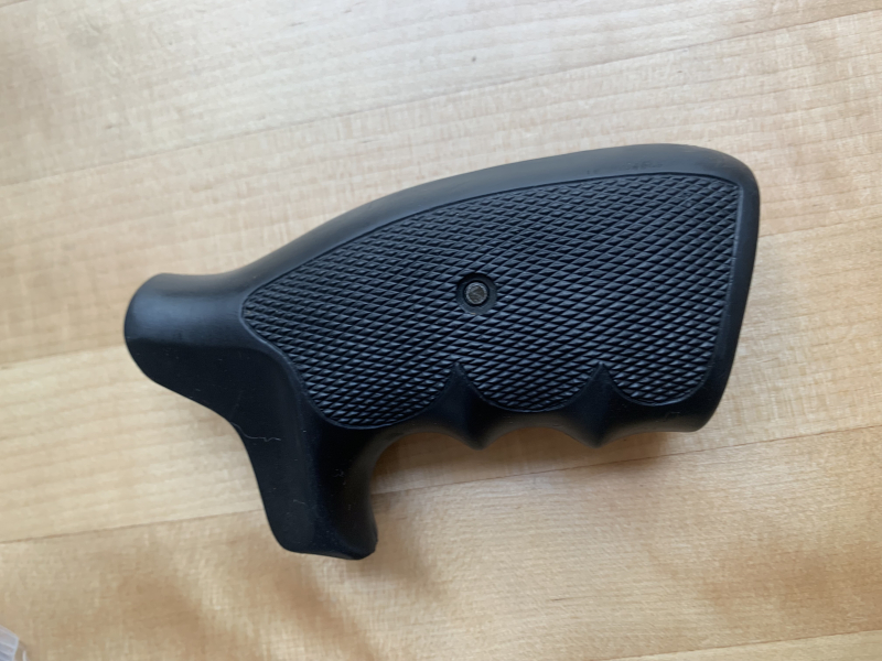 Gummi Griff Revolver für S&W K L round butt Griff – Bild 2